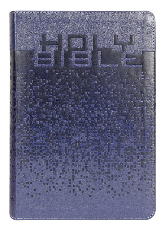 B NIRV BIBLE FOR KIDS LARGE PRINT BLUE (RED LETTER EDITION)