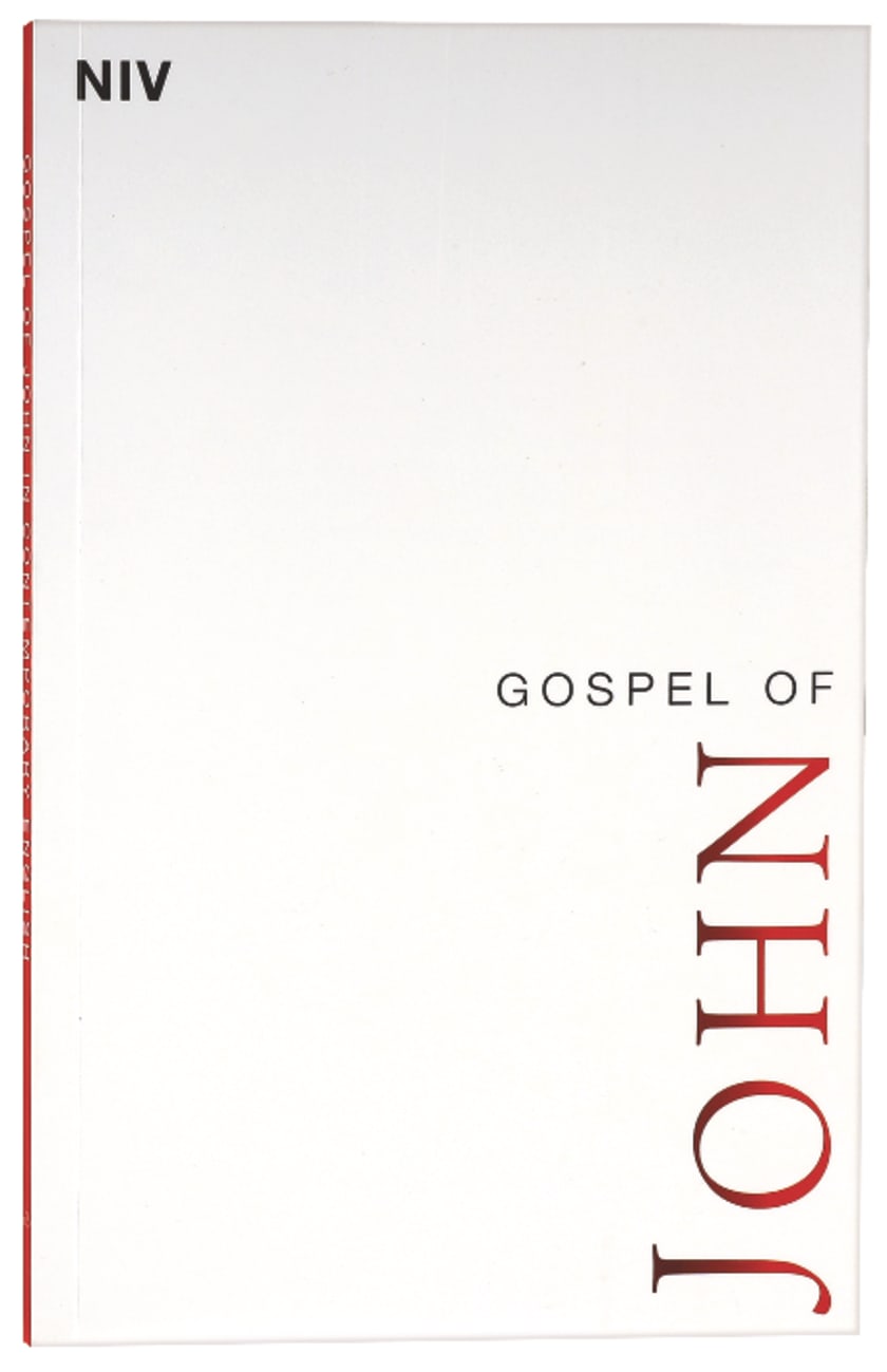 B NIV GOSPEL OF JOHN