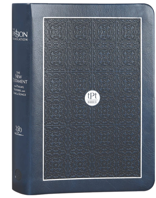 B TPT NEW TESTAMENT COMPACT NAVY (WITH PSALMS  PROVERBS AND THE SONG
