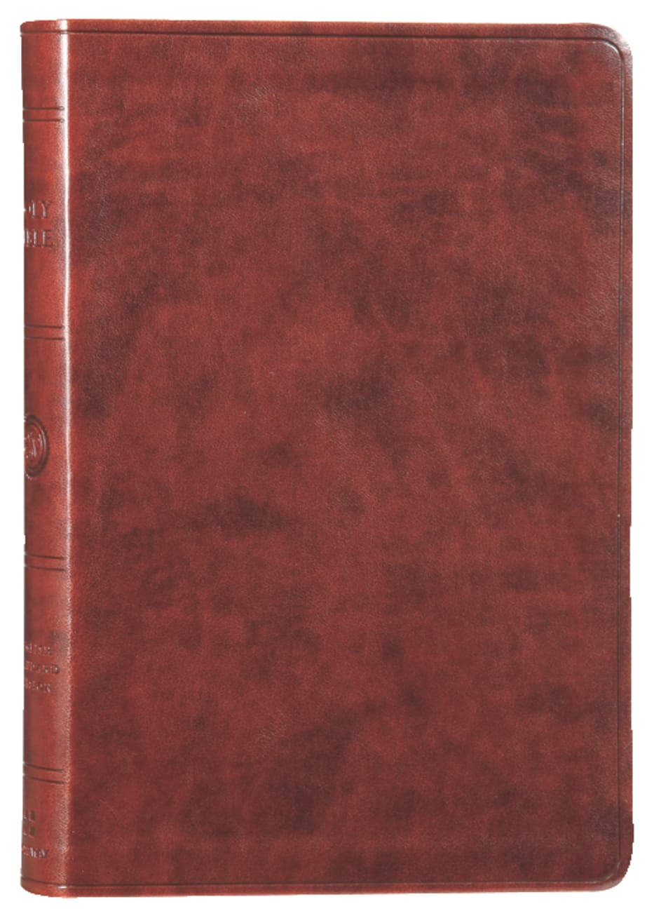 B ESV LARGE PRINT VALUE THINLINE BIBLE CHESTNUT (BLACK LETTER EDITION)