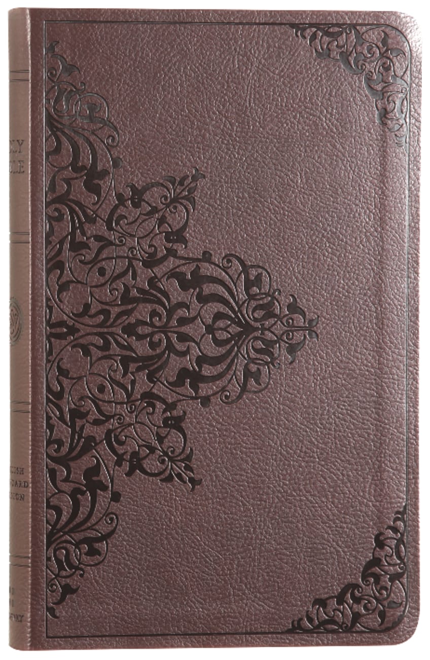 B ESV PREMIUM GIFT BIBLE CHESTNUT FILIGREE DESIGN