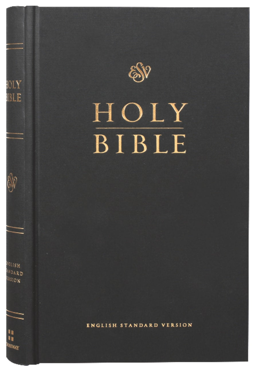 B ESV CHURCH BIBLE BLACK (BLACK LETTER EDITION) – Crossroad Distributors