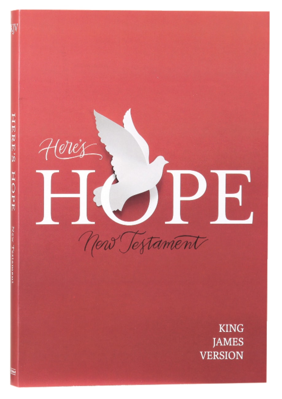 B KJV HERE'S HOPE NEW TESTAMENT