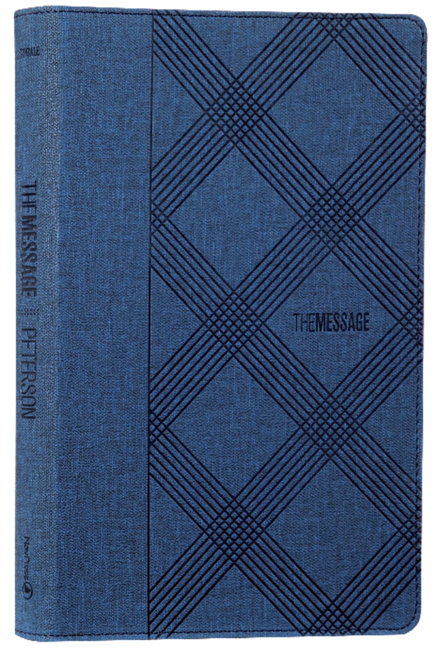 B MESSAGE DELUXE GIFT BIBLE DENIM (BLACK LETTER EDITION)