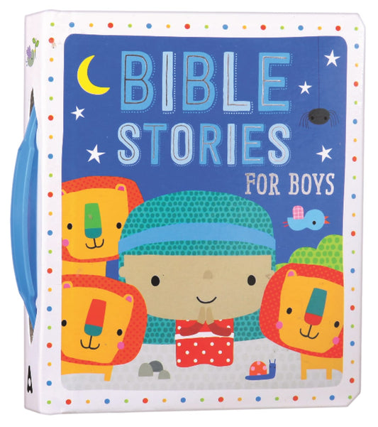 BIBLE STORIES FOR BOYS (PADDED BOARD BOOK WITH HANDLE)