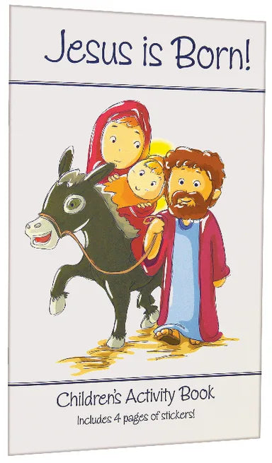 ACTIVITY BOOK & STICKERS: JESUS IS BORN!