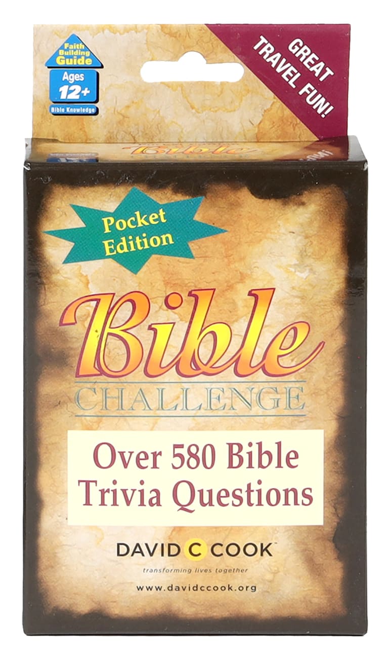 Bible Challenge: Over 580 Bible Trivia Questions (Pocket Edition)