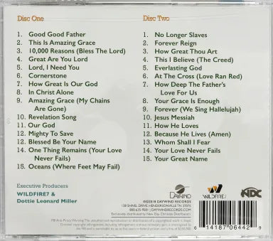 BEST WORSHIP SONGS EVER DOUBLE CD