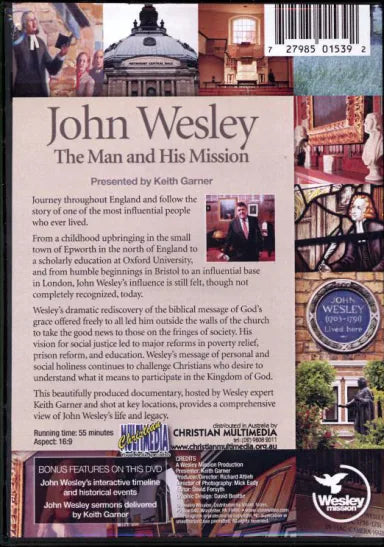 DVD JOHN WESLEY: THE MAN AND HIS MISSION