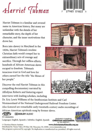 DVD HARRIET TUBMAN: THEY CALLED HER MOSES