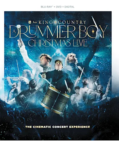 DRUMMER BOY CHRISTMAS LIVE BLURAY & DVD SET