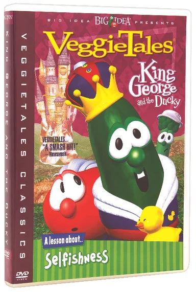 DVD VEGGIE TALES #13:KING GEORGE & THE DUCKY