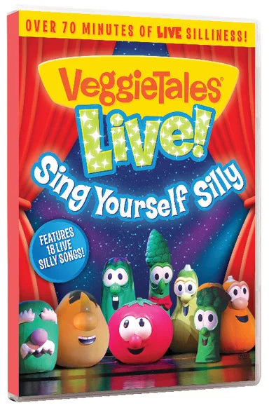 DVD VEGGIE TALES LIVE! SING YOURSELF SILLY