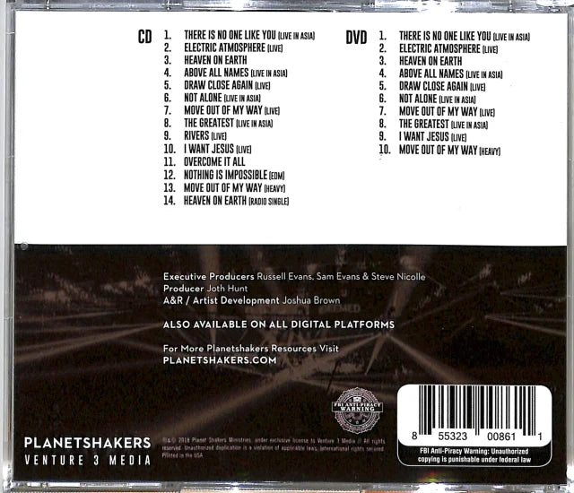 HEAVEN ON EARTH CD & DVD