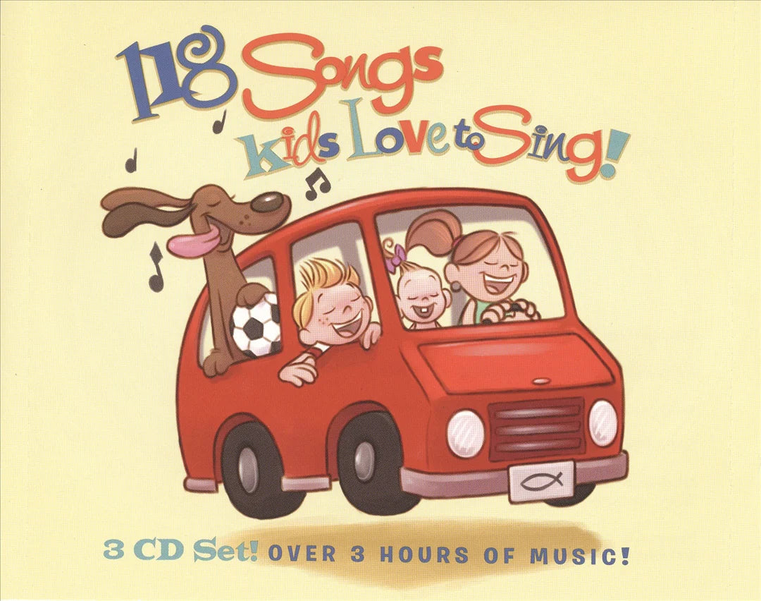 118 SONGS KIDS LOVE TO SING DBLE CD