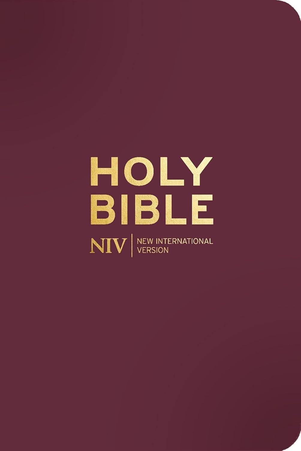 B NIV POCKET BIBLE WITH GOLD ZIP MULBERRY