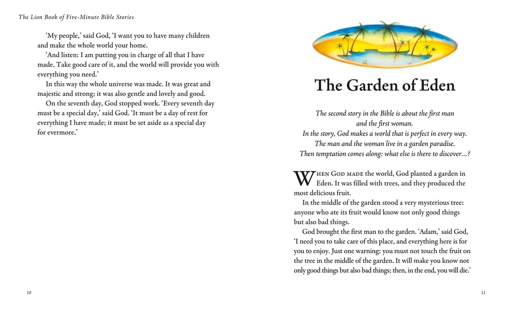 THE LION BOOK OF FIVE-MINUTE BIBLE STORIES