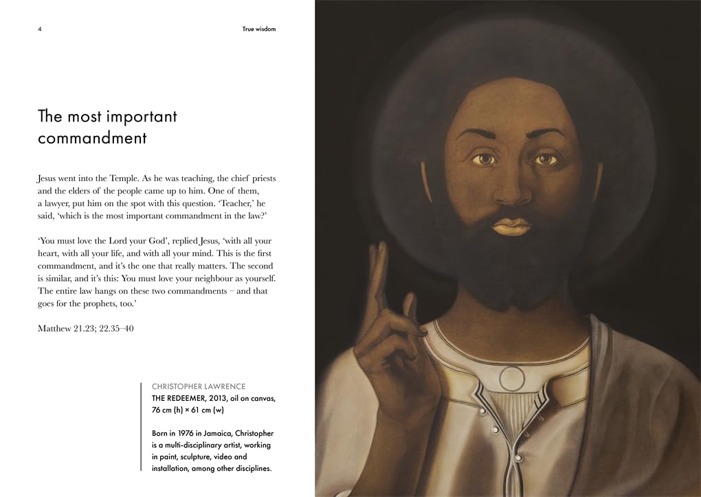 THE WISDOM OF JESUS: MEDITATIONS ON THE GOSPELS IN WORDS AND PAINTINGS