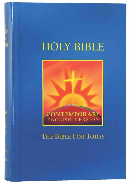 B CEV BIBLE FOR TODAY BLUE HARDBACK