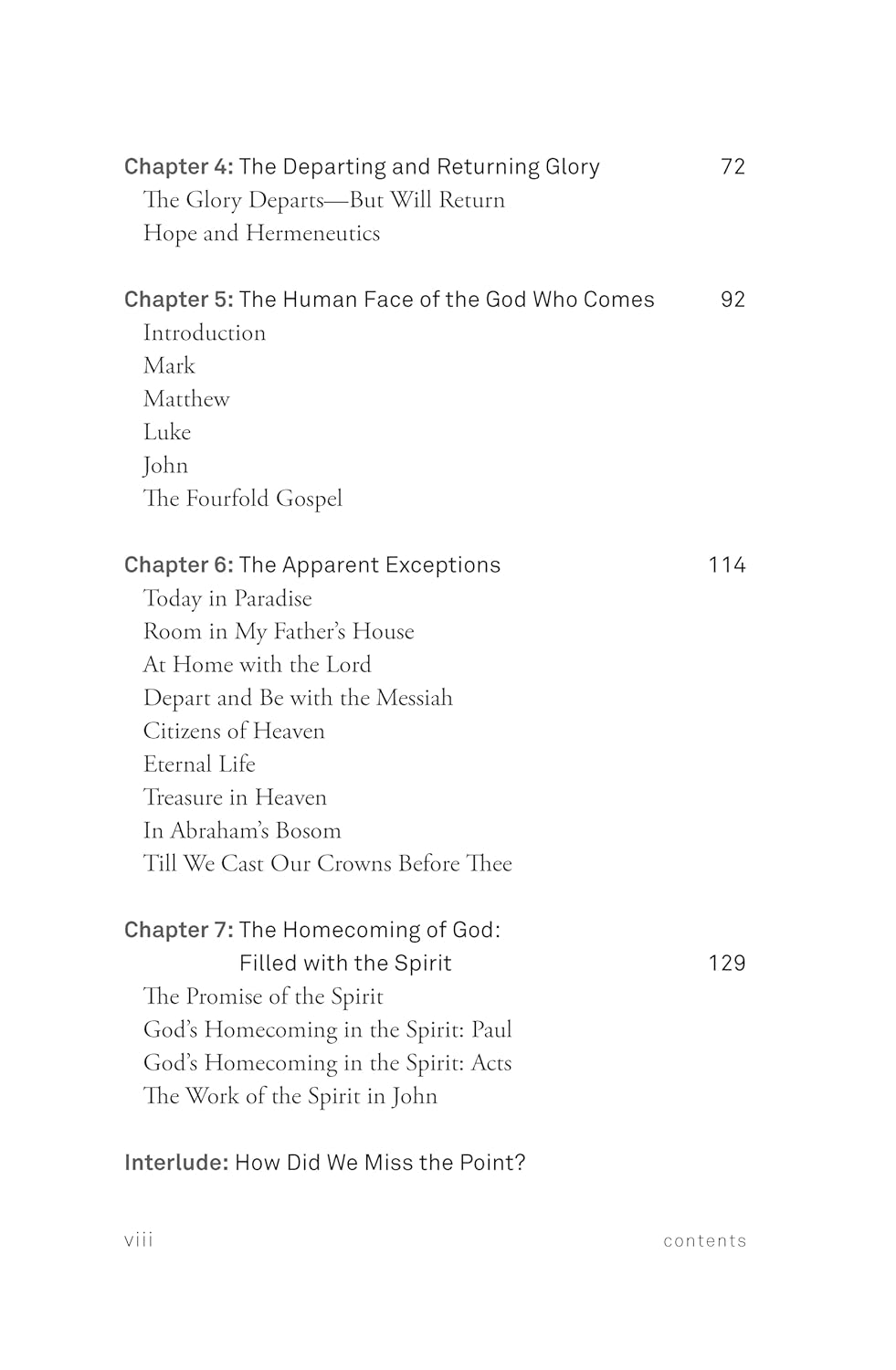 GOD'S HOMECOMING: THE FORGOTTEN PROMISE OF FUTURE RENEWAL