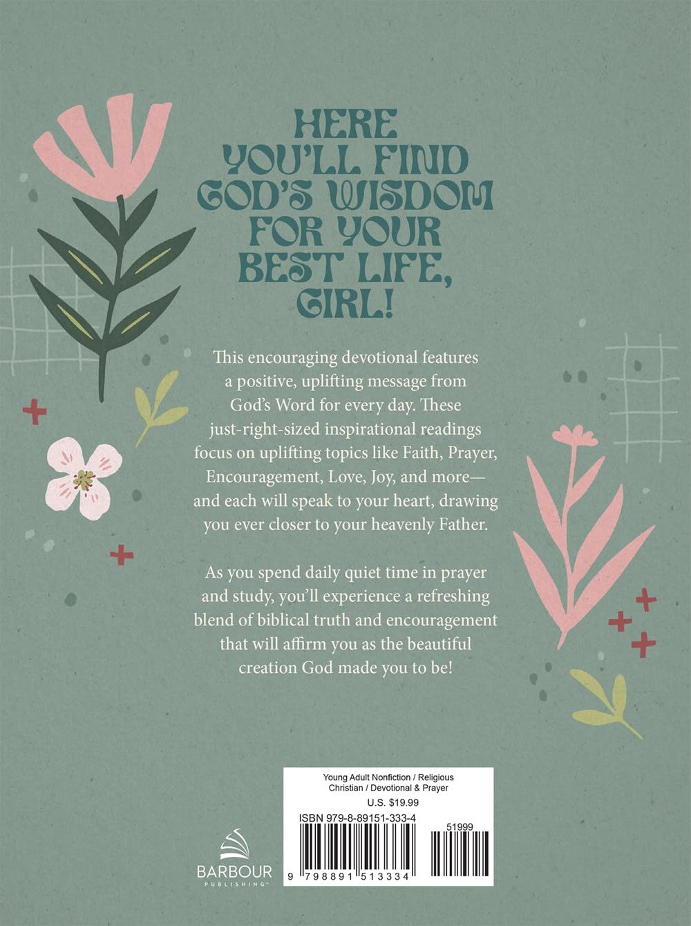 365 BIBLE AFFIRMATIONS FOR TEEN GIRLS: A DAILY DEVOTIONAL