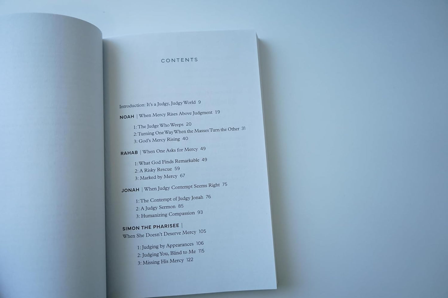KINDA JUDGY: FINDING MERCY FOR MYSELF AND OTHERS IN SIX STORIES OF THE BIBLE