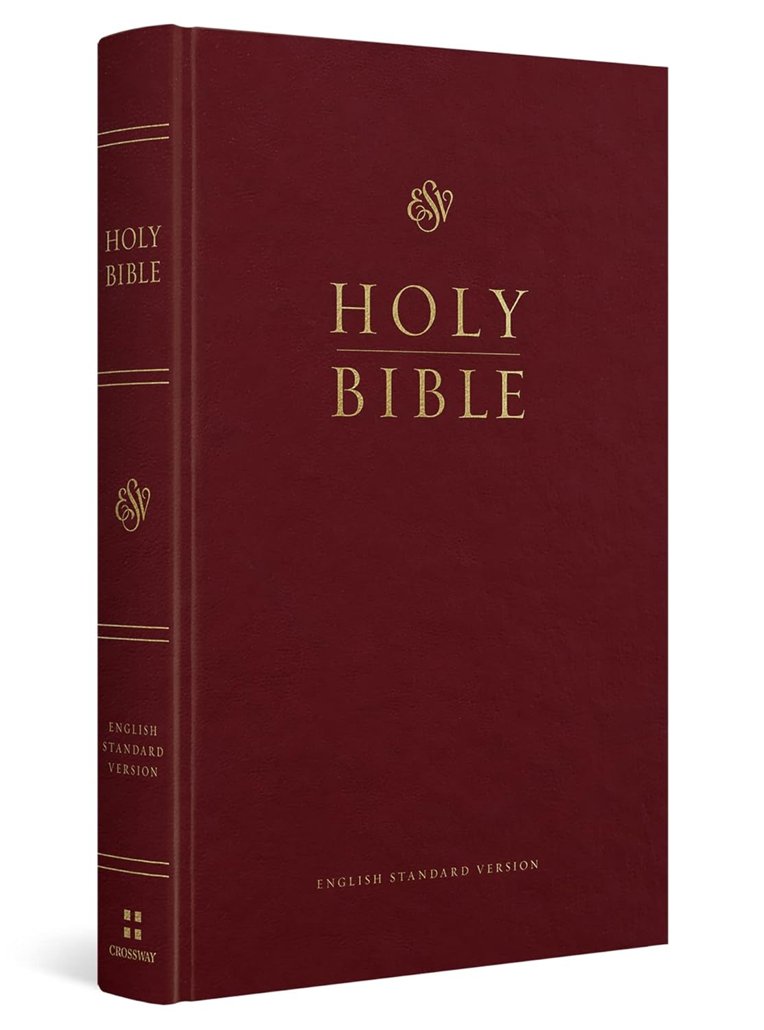 ESV PEW BIBLE BURGUNDY (BLACK LETTER EDITION)