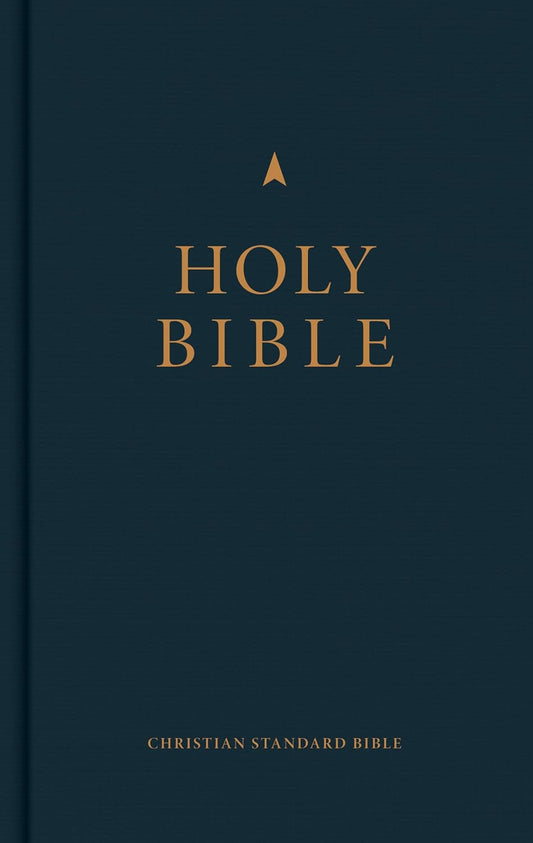 B CSB CHURCH BIBLE  NAVY (BLACK LETTER EDITION)