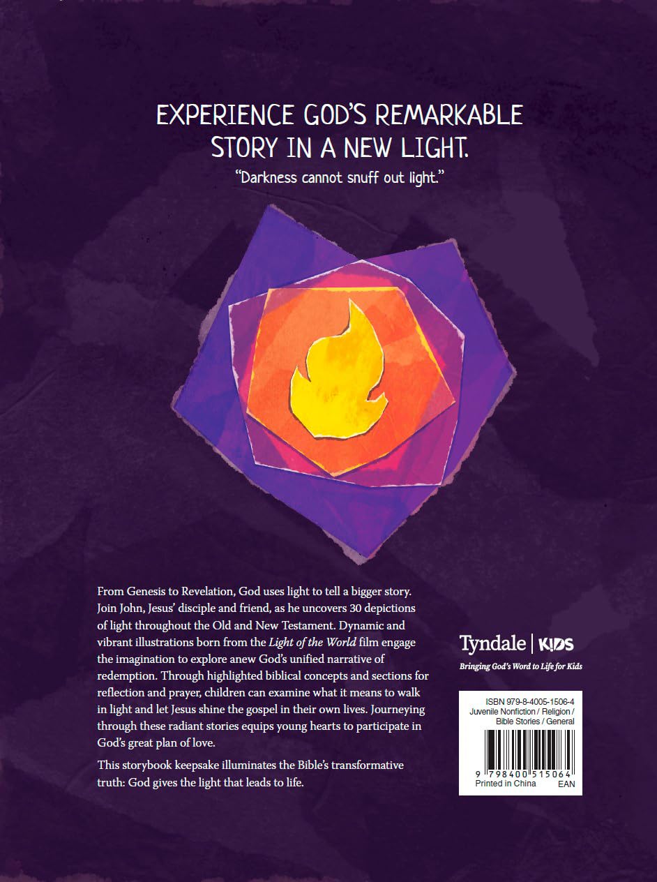 LIGHT OF THE WORLD BIBLE STORYBOOK: 30 STORIES ILLUMINATING GOD'S LOVE AND REDEMPTION (LIGHT OF THE WORLD FILM SERIES)