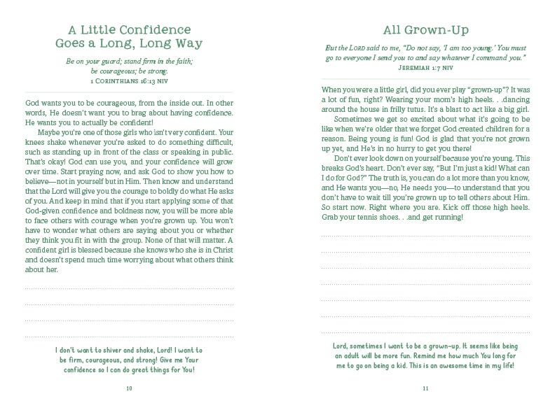 3-MINUTE DEVOTIONS FOR GIRLS JOURNAL (3 MINUTE DEVOTIONS SERIES)