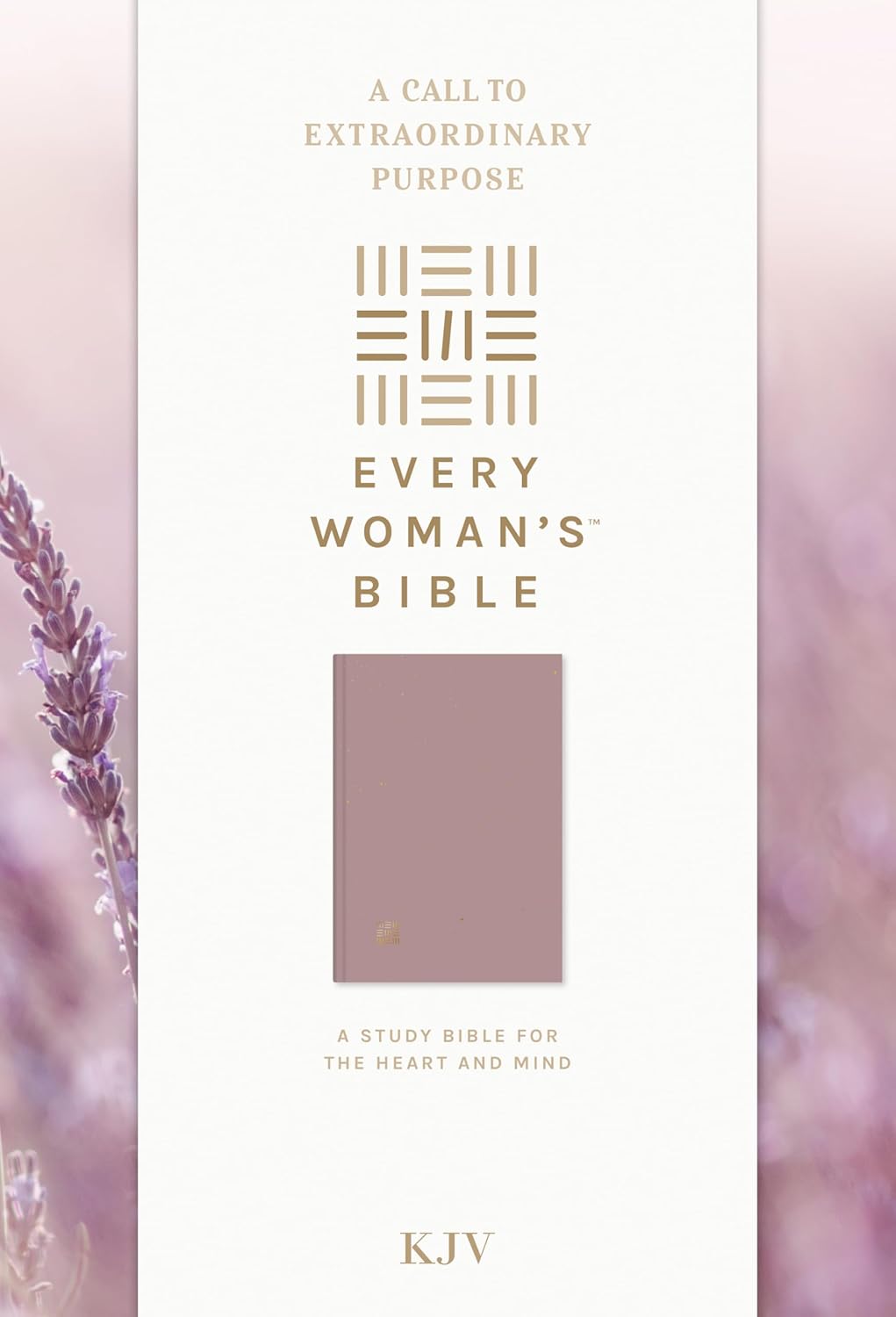 B KJV EVERY WOMAN'S BIBLE FILAMENT-ENABLED  PLUM (RED LETTER EDITION)