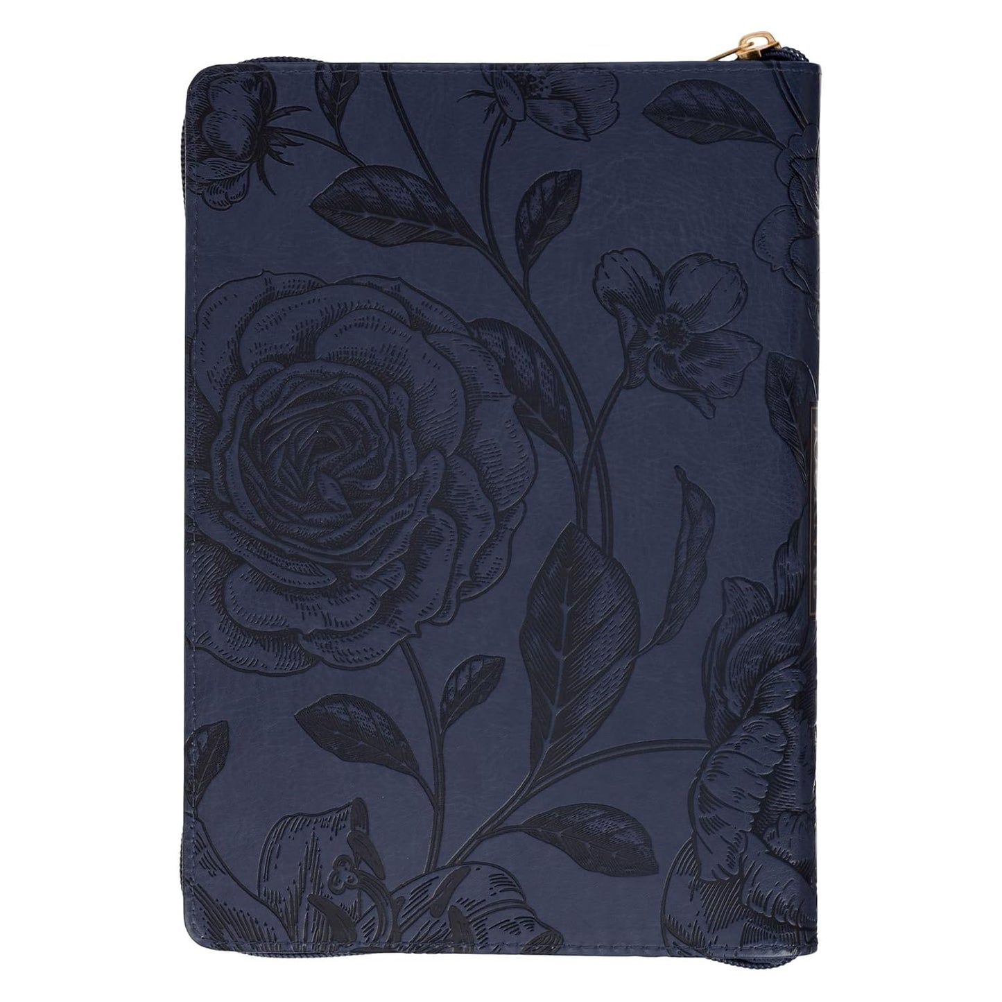 JOURNAL WITH ZIPPER: AMAZING GRACE DARK BLUE
