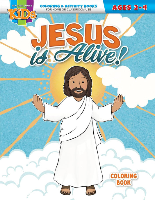 JESUS IS ALIVE! EASTER COLORING ACTIVITY BOOK (NIV  AGES 2-4  REPRODUCIBLE) (WARNER PRESS COLOURING/ACTIVITY UNDER 5'S SERIES)
