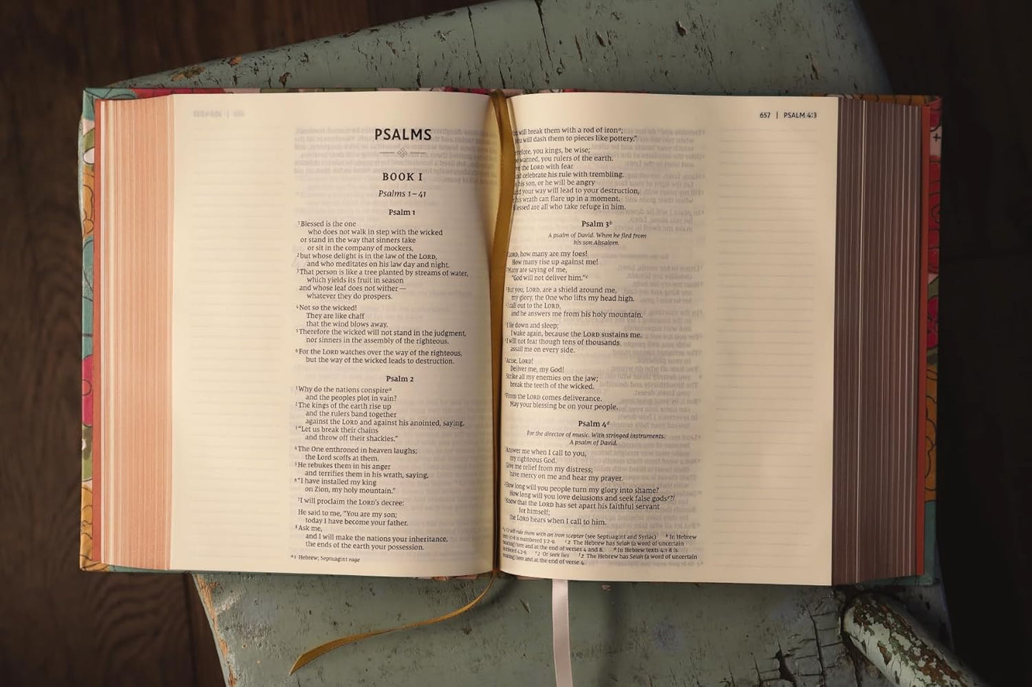 B NIV ARTISAN COLLECTION BIBLE FLORAL (RED LETTER EDITION)