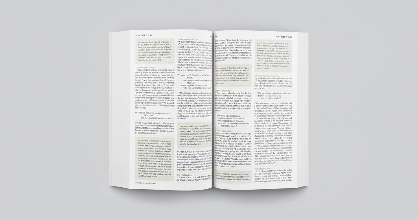 B ESV THE ONE STORY BIBLE: TRACING THE THREAD OF REDEMPTION THROUGH GOD'S WORD