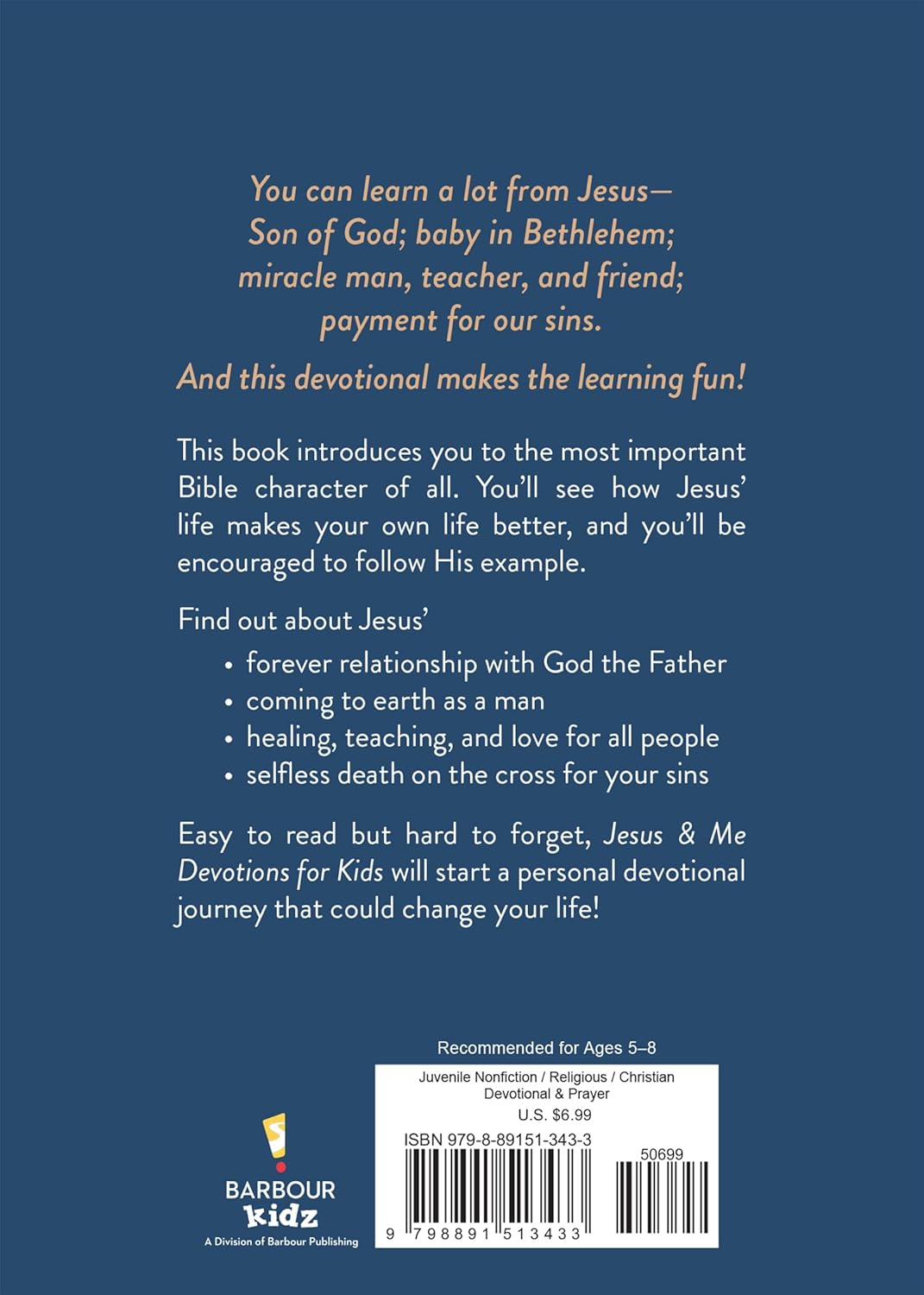 JESUS & ME DEVOTIONS FOR KIDS