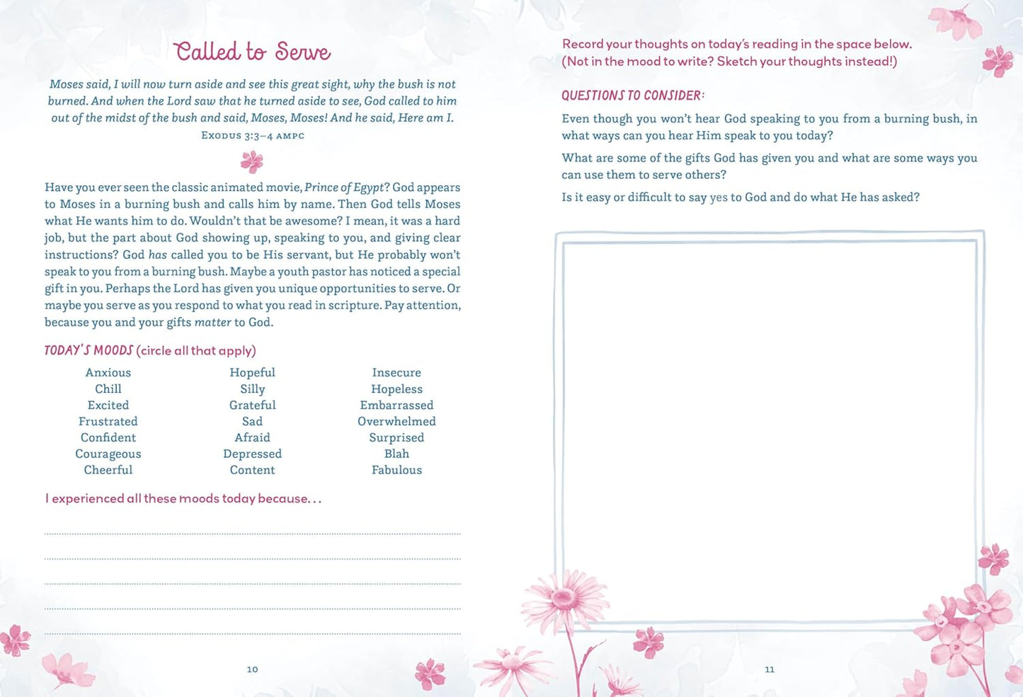 YOU MATTER CREATIVE DEVOTIONAL JOURNAL FOR TEEN GIRLS