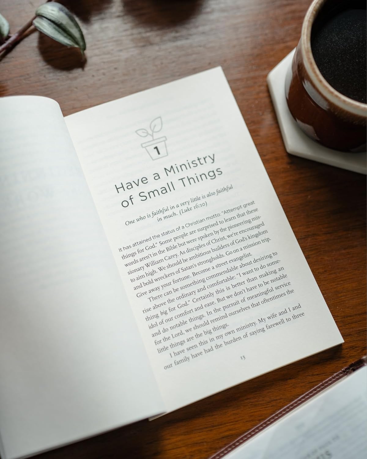 THE MINISTRY OF SMALL THINGS: WISDOM FOR THOSE WHO SERVE THE CHURCH