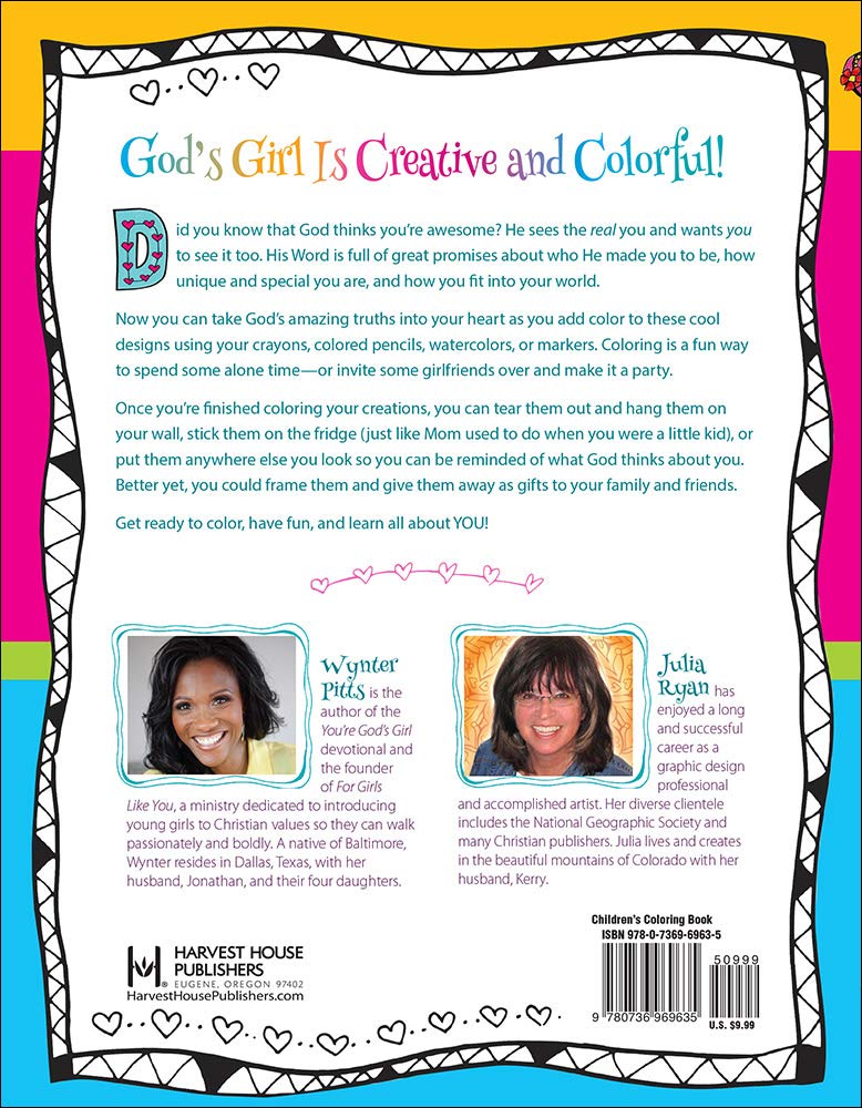 COLORING BOOK: YOU'RE GOD'S GIRL!