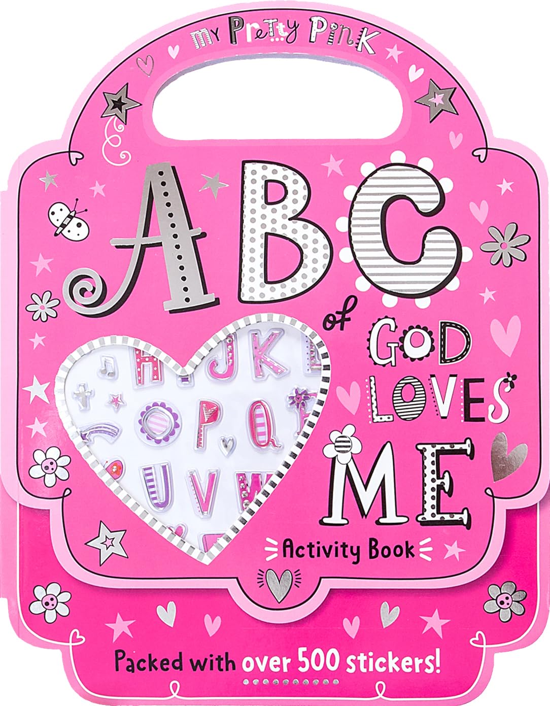 MY PRETTY PINK ABC OF GOD LOVES ME ACTIVITY BOOK (WITH HANDLE)