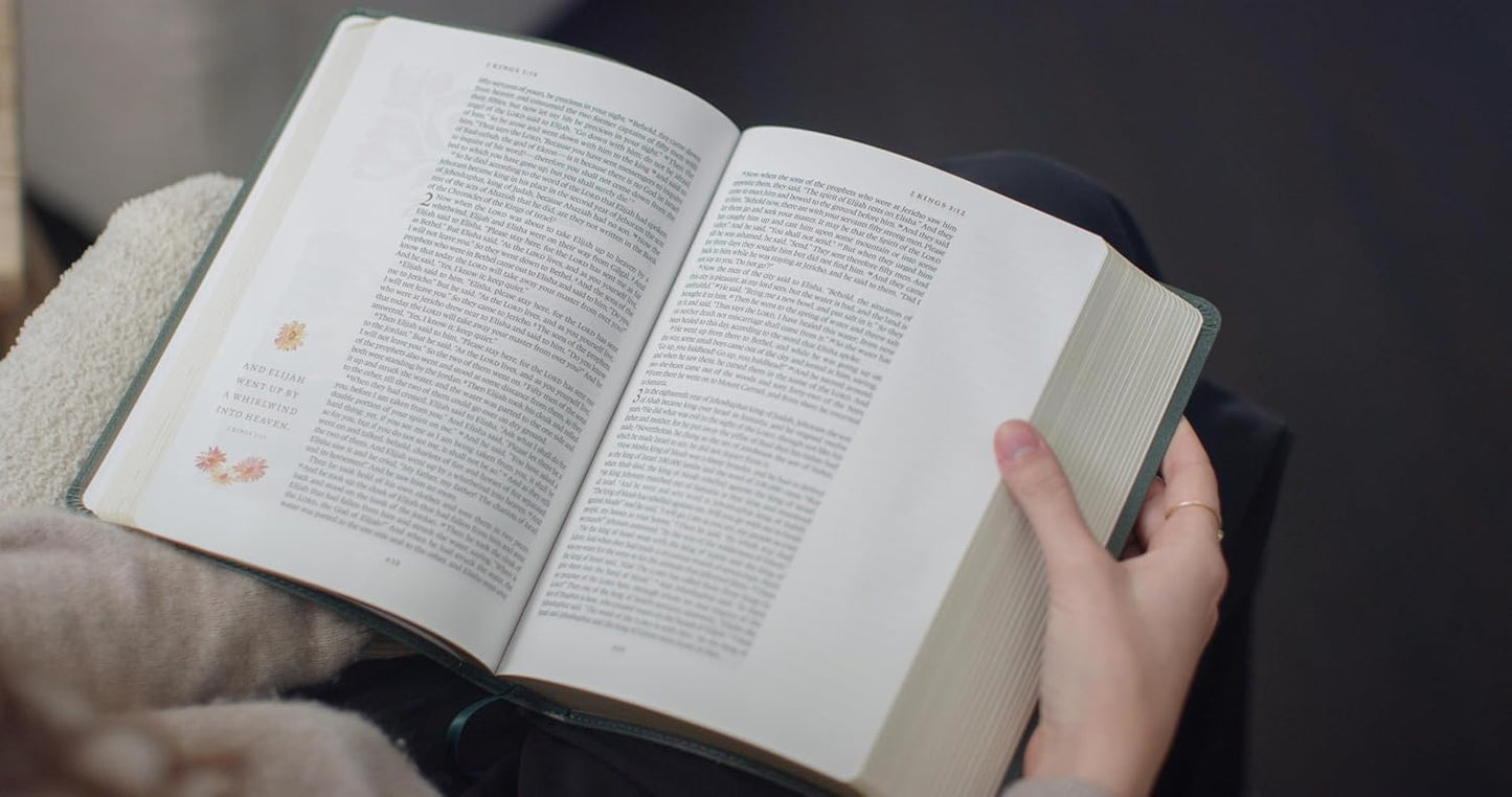 ESV GraceLaced Bible, Journaling Edition (Artwork by Ruth Chou Simons) Quiet Forest