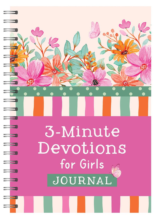3-MINUTE DEVOTIONS FOR GIRLS JOURNAL (3 MINUTE DEVOTIONS SERIES)