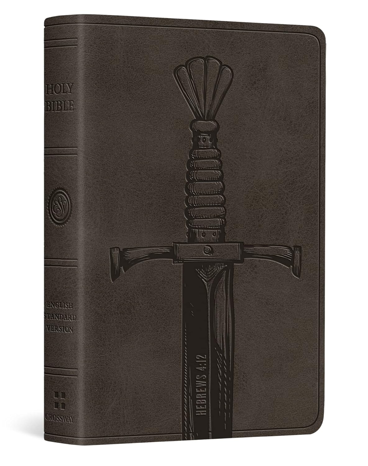B ESV VEST POCKET NEW TESTAMENT WITH PSALMS AND PROVERBS  SILVER  SWORD DESIGN (RED LETTER EDITION)