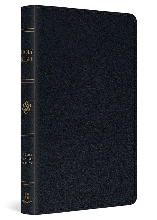 B ESV LARGE PRINT THINLINE REFERENCE BIBLE BLACK (BLACK LETTER EDITION)