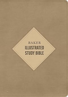 B CSB BAKER ILLUSTRATED STUDY BIBLE KAHKI (RED LETTER EDITION)