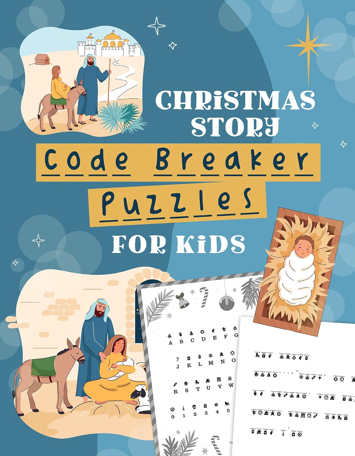 CHRISTMAS STORY CODE BREAKER PUZZLES FOR KIDS