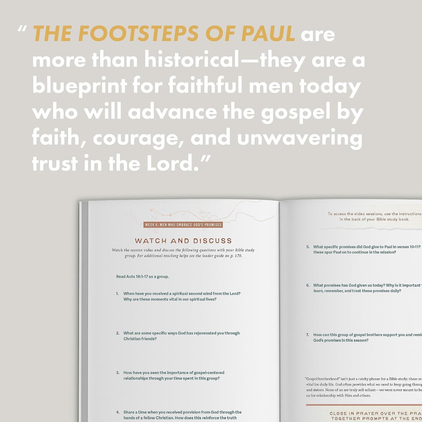 FOOTSTEPS OF PAUL (BIBLE STUDY BOOK WITH VIDEO ACCESS): BOLD BROTHERHOOD  GOSPEL MISSION