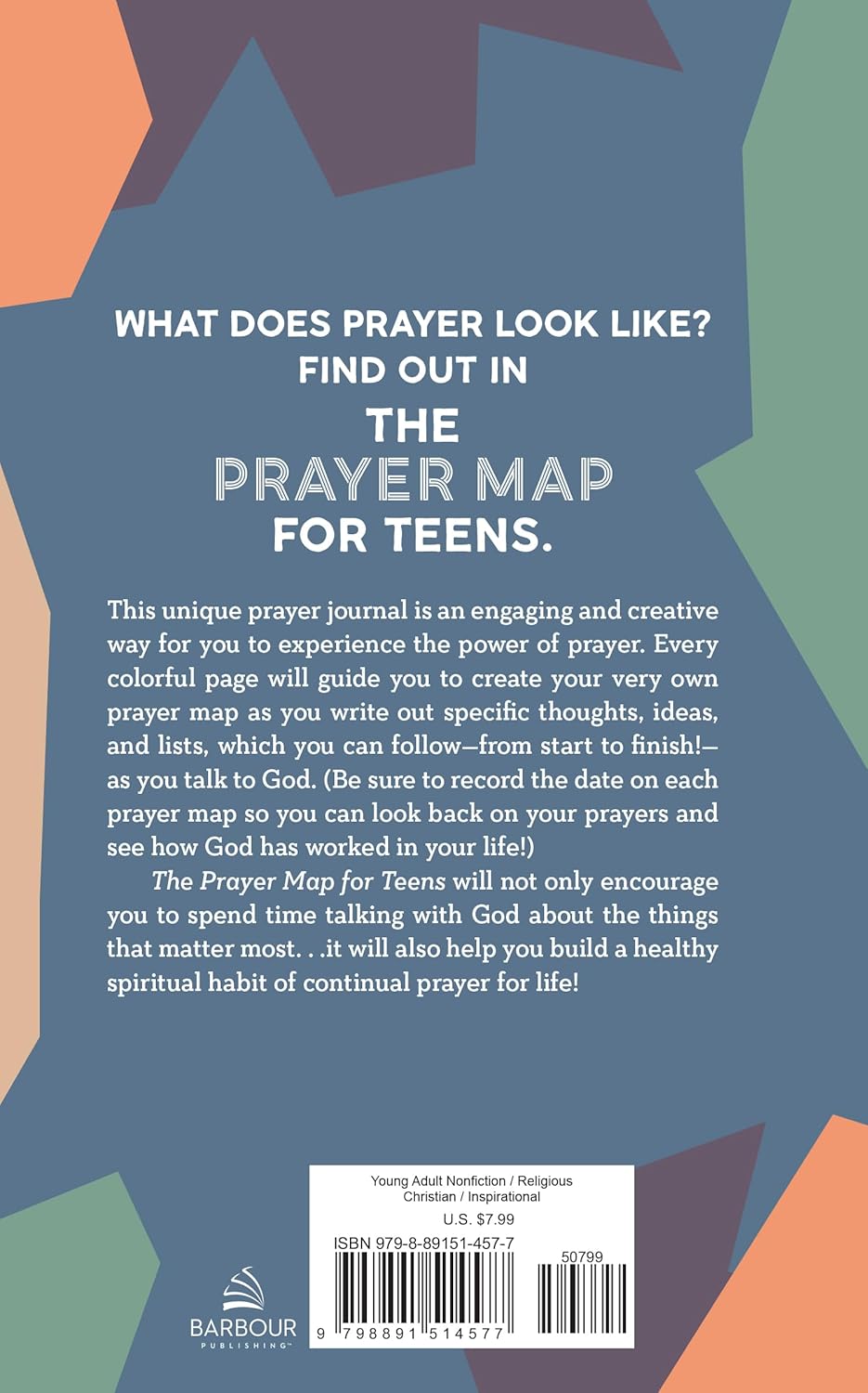 THE PRAYER MAP FOR TEENS (2026 EDITION): A CREATIVE JOURNAL (FAITH MAPS SERIES)
