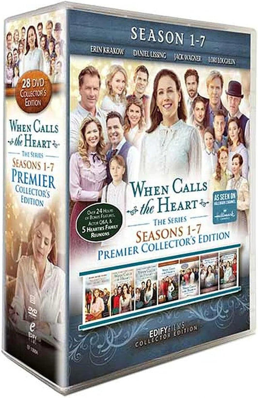 WHEN CALLS THE HEART: SEASONS 1-7  PREMIER COLLECTOR'S EDITION (28 DVDS)