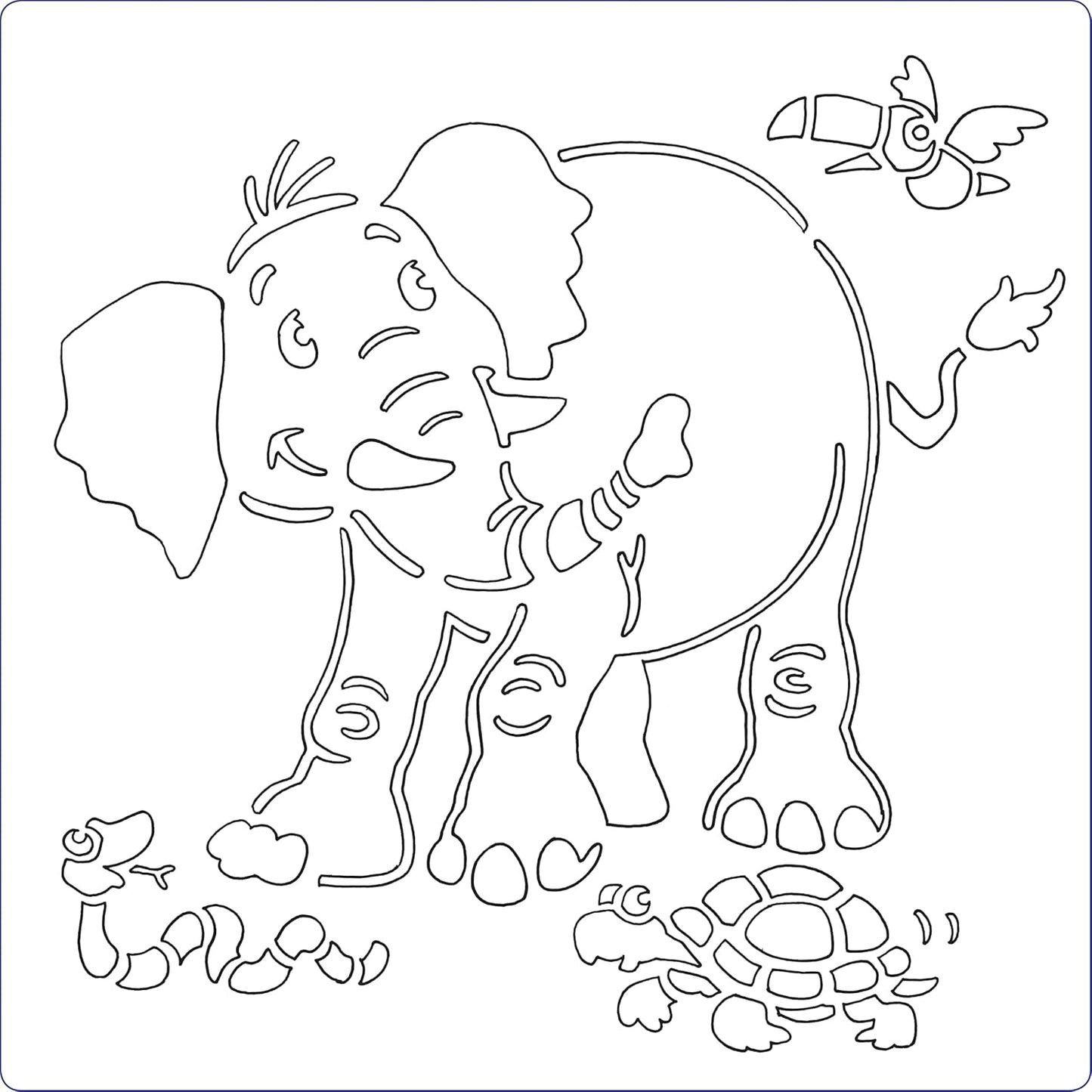 BIBLE ANIMALS (STENCIL ACTIVITY PACK)